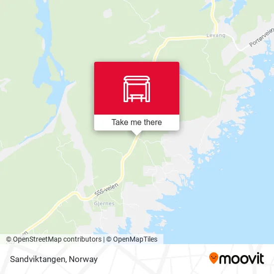 Sandviktangen map