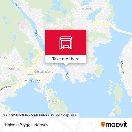 Høivold Brygge map