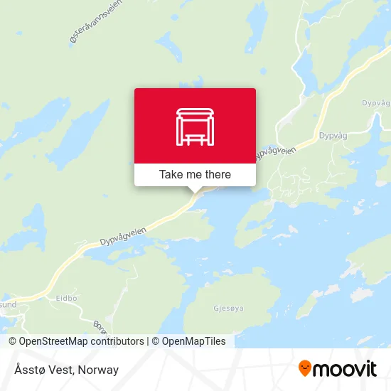 Åsstø Vest map