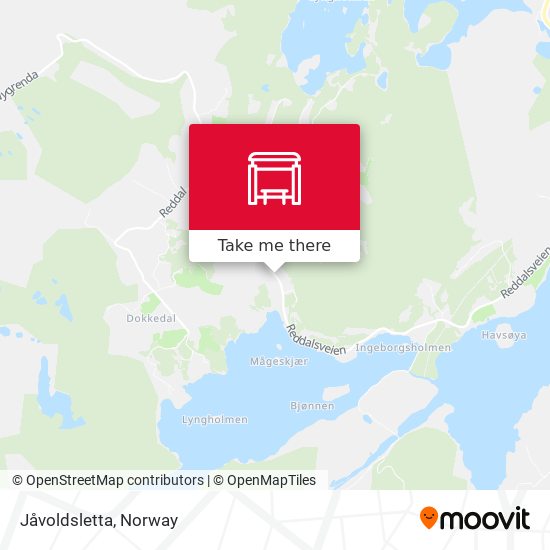 Jåvoldsletta map