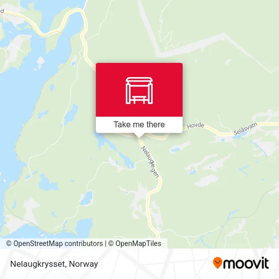Nelaugkrysset map