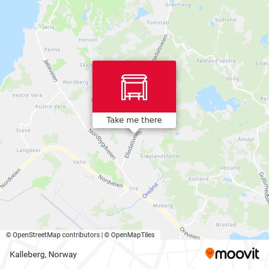 Kalleberg map