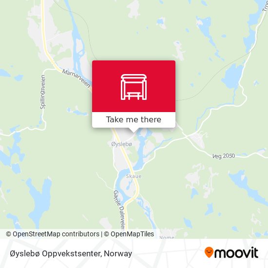 Øyslebø Oppvekstsenter map