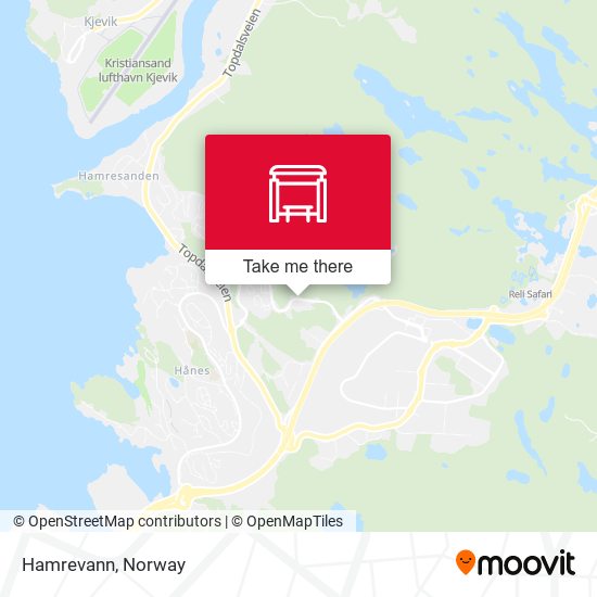 Hamrevann map