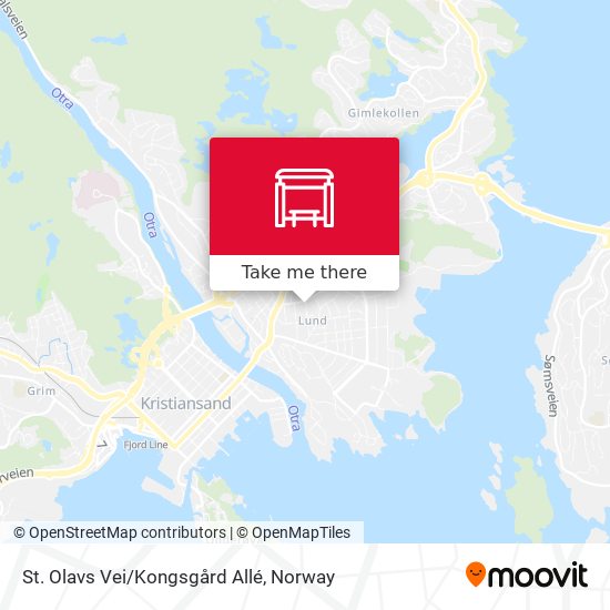 St. Olavs Vei/Kongsgård Allé map
