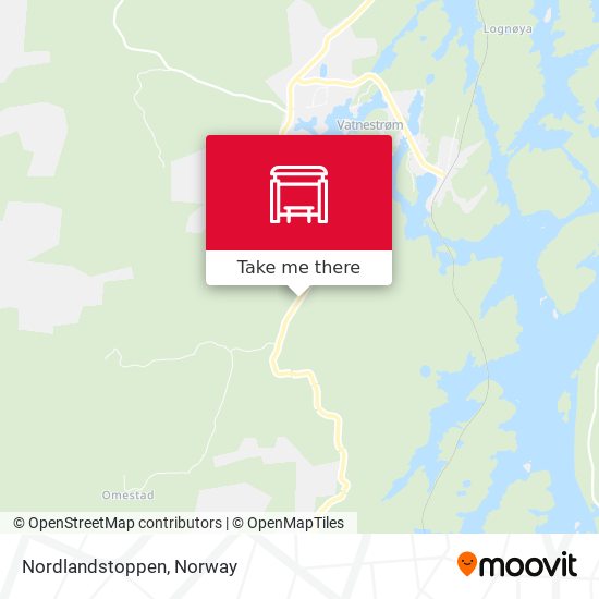 Nordlandstoppen map