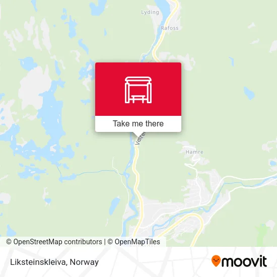 Liksteinskleiva map