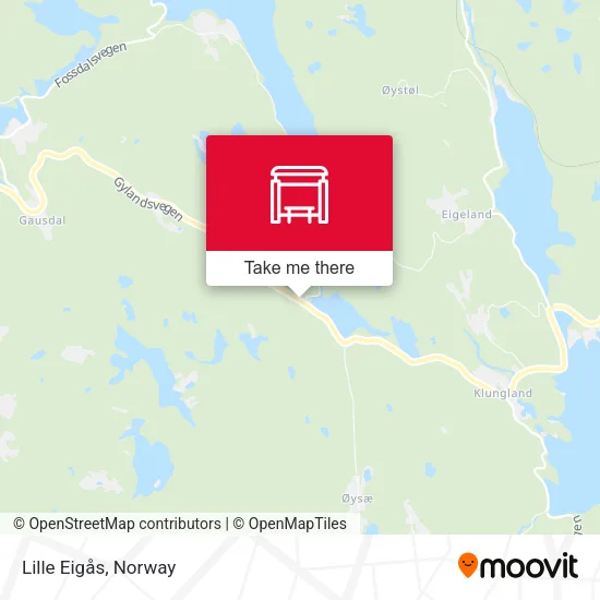 Lille Eigås map