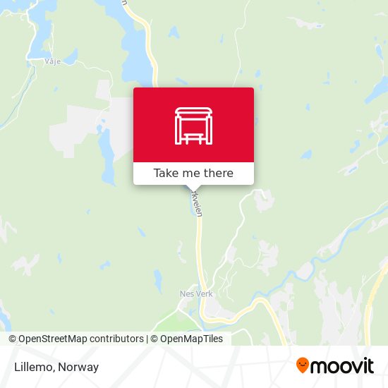 Lillemo map