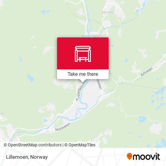 Lillemoen map