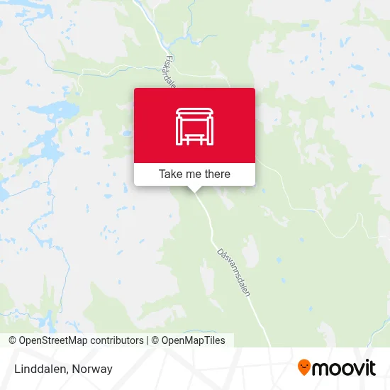 Linddalen map