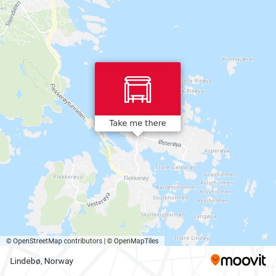 Lindebø map