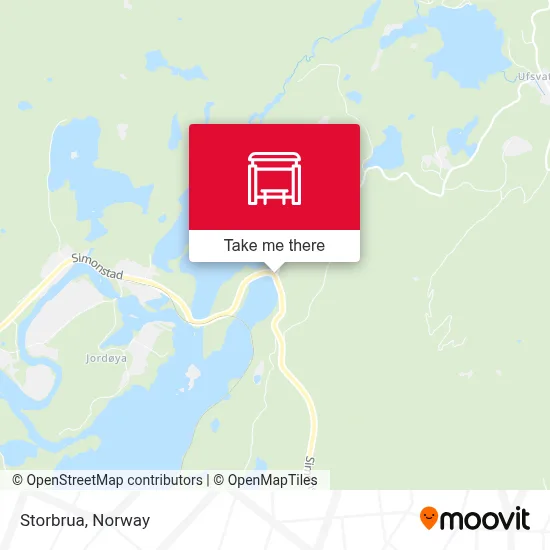 Storbrua map