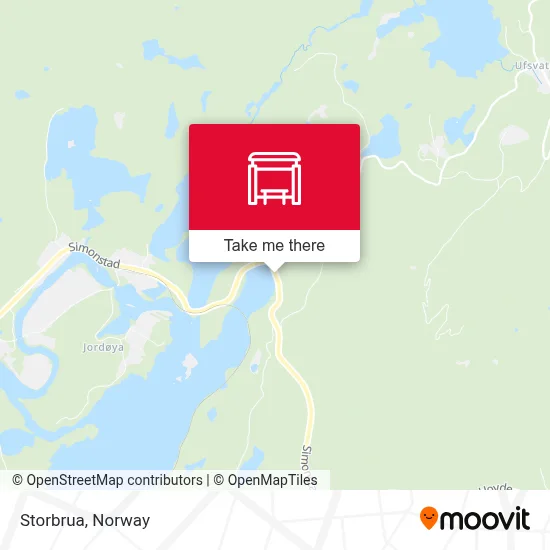 Storbrua map