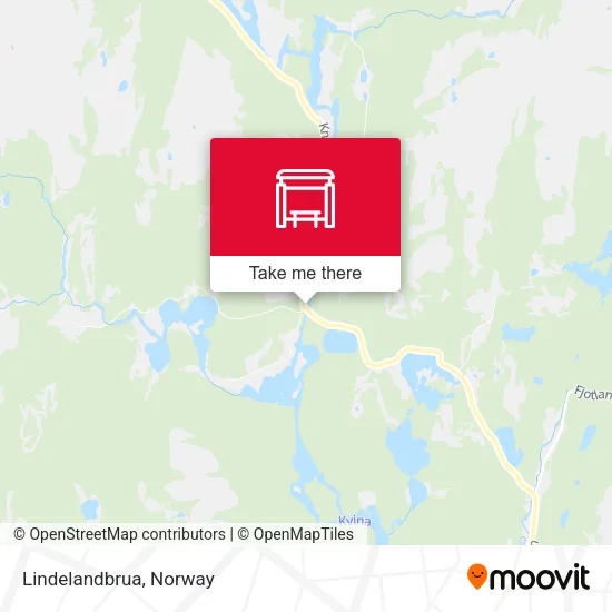 Lindelandbrua map