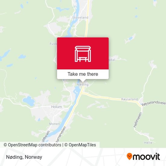 Nøding map