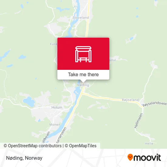 Nøding map