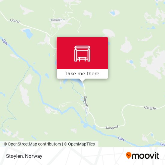 Støylen map