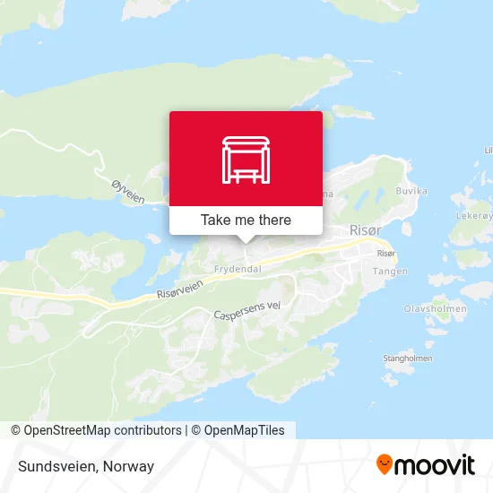Sundsveien map