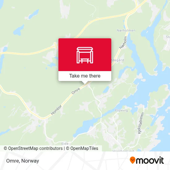 Omre map