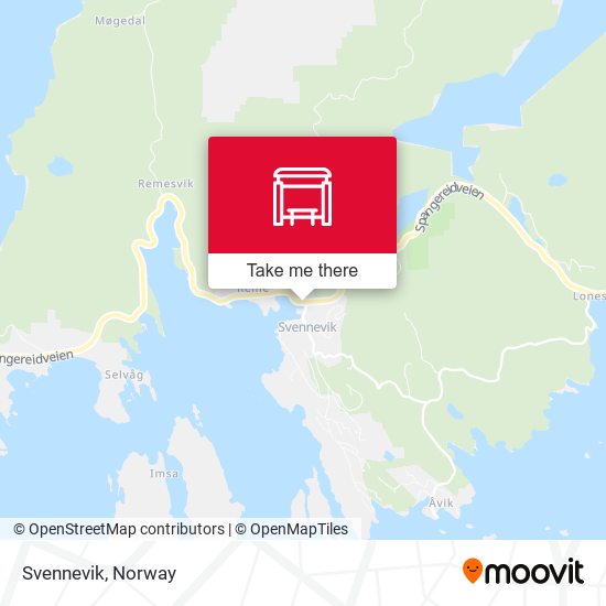 Svennevik map