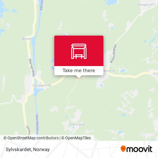 Sylvskardet map