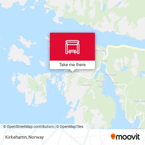 Kirkehamn map