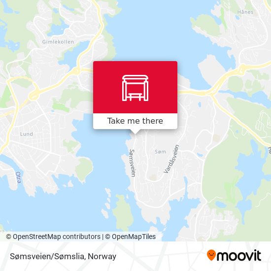 Sømsveien/Sømslia map