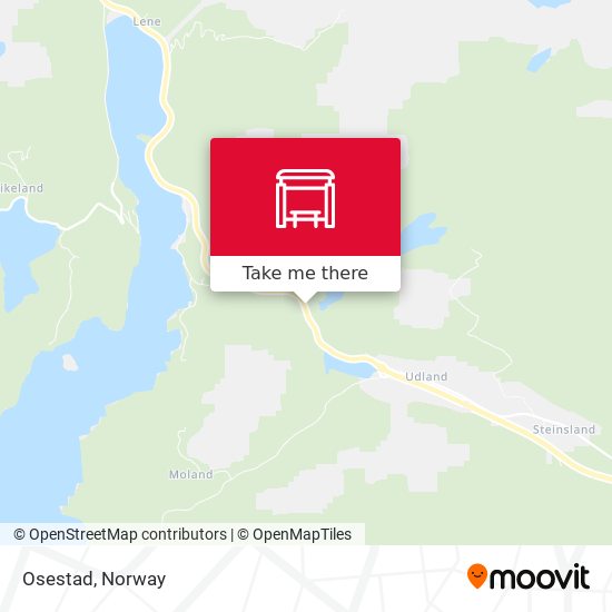 Osestad map