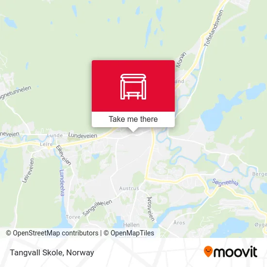 Tangvall Skole map