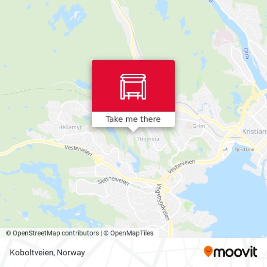 Koboltveien map