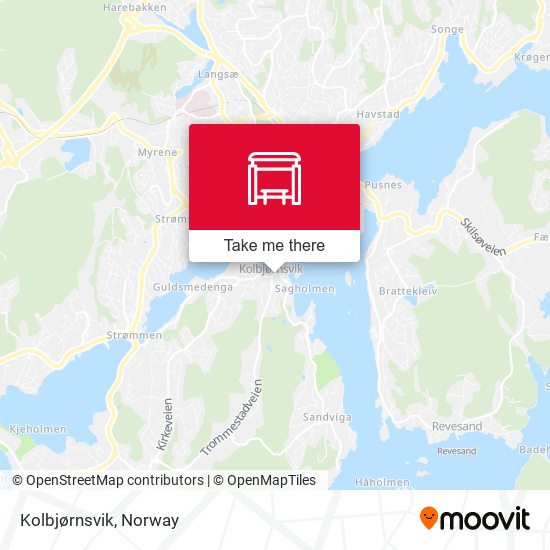 Kolbjørnsvik map