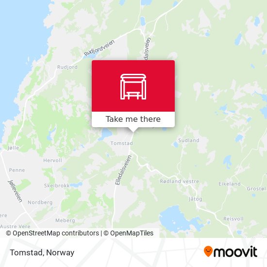 Tomstad map