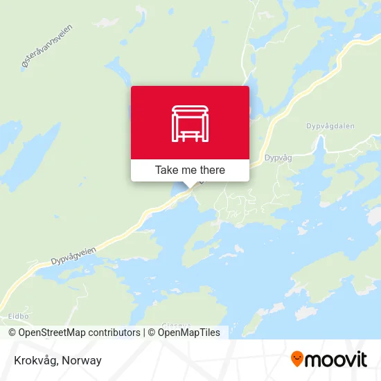 Krokvåg map