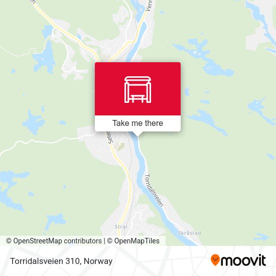 Torridalsveien 310 map