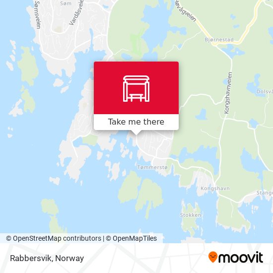 Rabbersvik map