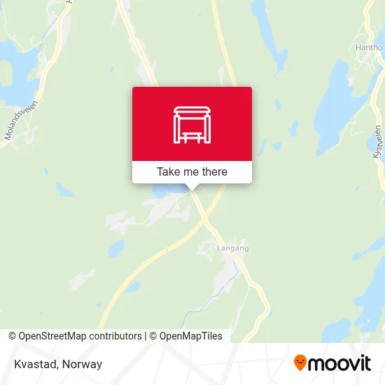 Kvastad map