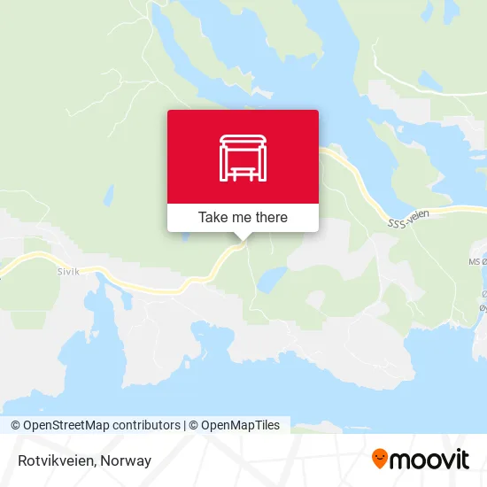 Rotvikveien map