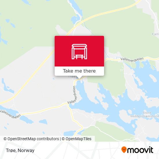 Trøe map