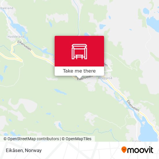 Eikåsen map