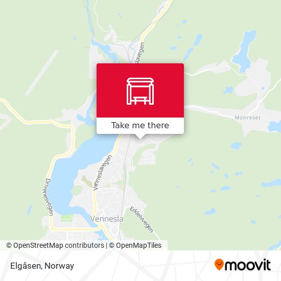 Elgåsen map