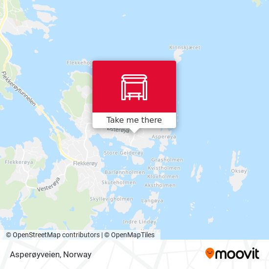 Asperøyveien map