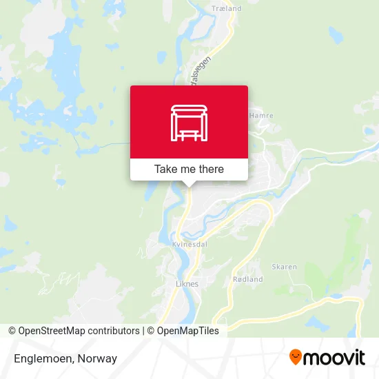 Englemoen map