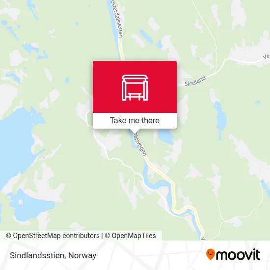 Sindlandsstien map