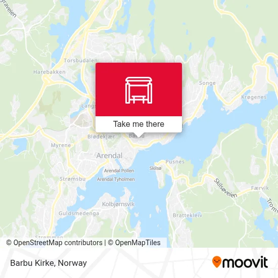 Barbu Kirke map