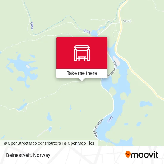 Beinestveit map