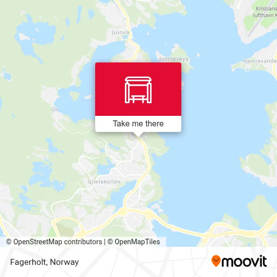 Fagerholt map