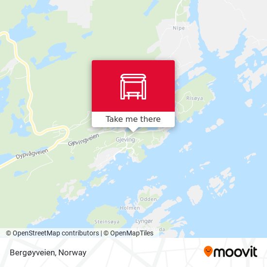 Bergøyveien map