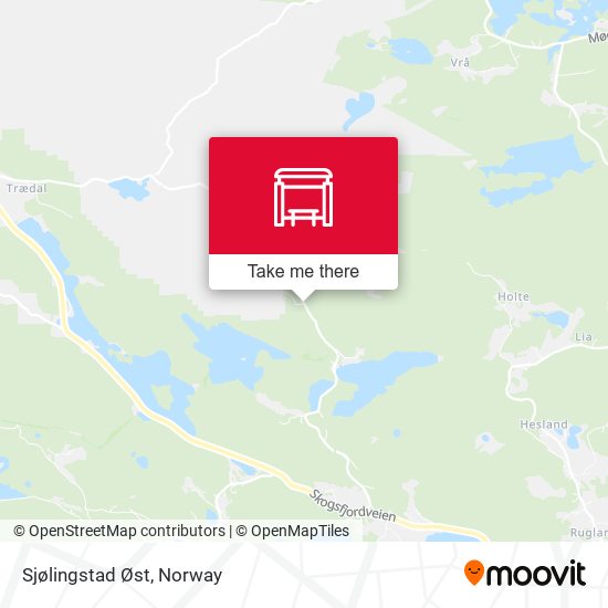 Sjølingstad Øst map