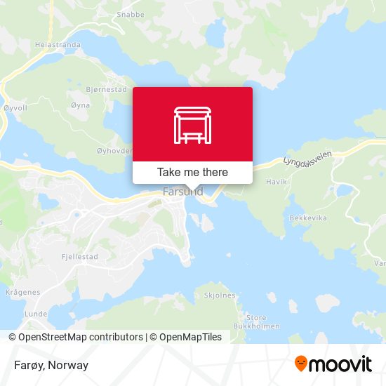 Farøy map